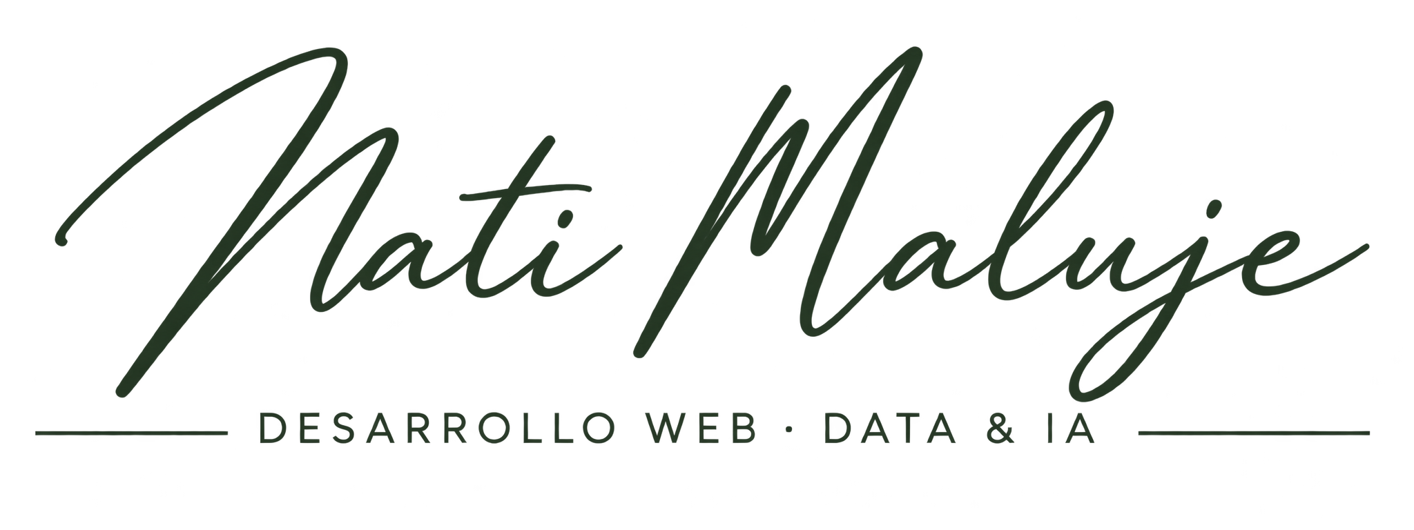 Nati Maluje - Desarrollo Web, Data e IA